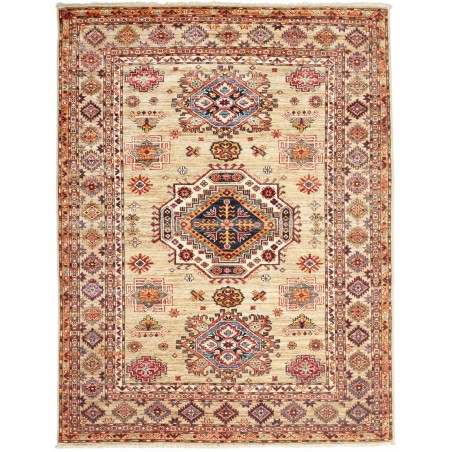 Tappeto Kazak Fine Pakistan marrone rosso 150x203