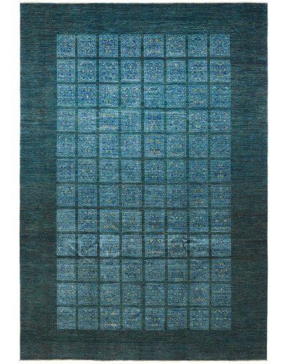 Tappeto Bakhteari Pakistan grigio 246x350
