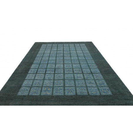 Tappeto Bakhteari Pakistan grigio 246x350