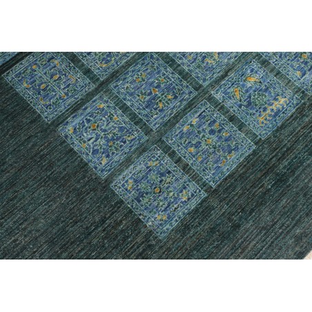 Tappeto Bakhteari Pakistan grigio 246x350