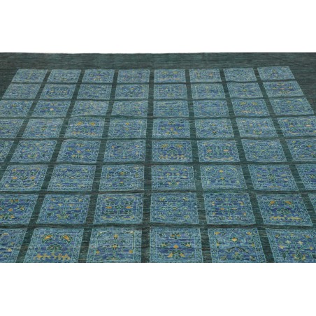 Tappeto Bakhteari Pakistan grigio 246x350
