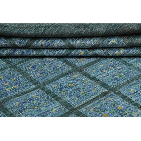 Tappeto Bakhteari Pakistan grigio 246x350