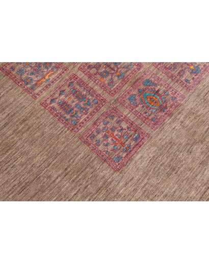 Tappeto Bakhteari Pakistan marrone 245x304