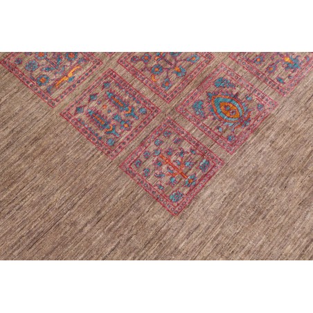 Tappeto Bakhteari Pakistan marrone 245x304