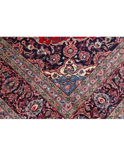 Tappeto Ardakan Persia marrone bianco 256x386