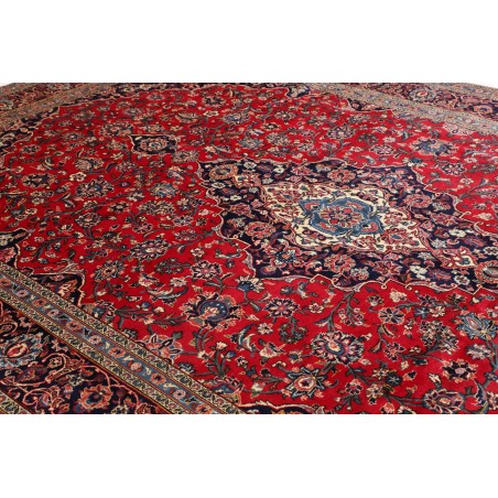 Tappeto Ardakan Persia marrone bianco 256x386