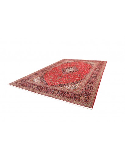 Tappeto Ardakan Persia rosso grigio 290x397