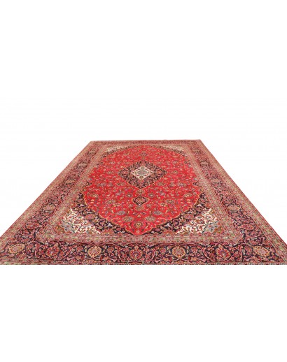 Tappeto Ardakan Persia rosso grigio 290x397