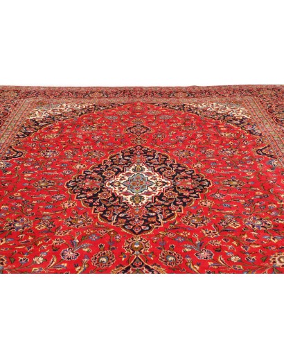 Tappeto Ardakan Persia rosso grigio 290x397