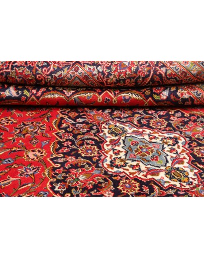 Tappeto Ardakan Persia rosso grigio 290x397