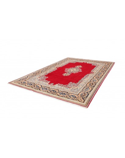 Tappeto Kerman Persia beige rosso 237x332