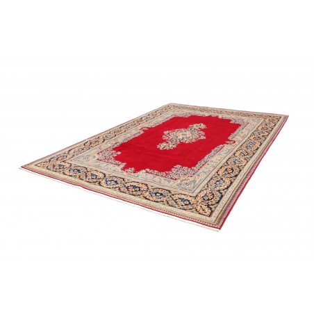 Tappeto Kerman Persia beige rosso 237x332
