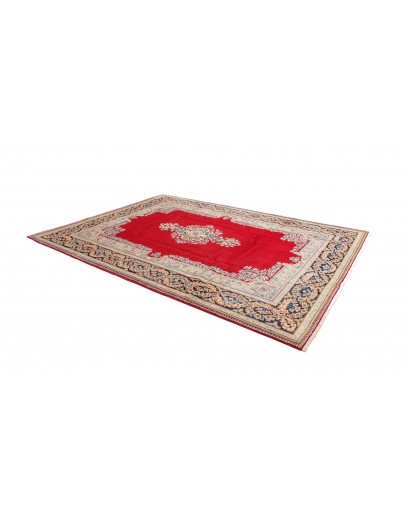 Tappeto Kerman Persia beige rosso 237x332