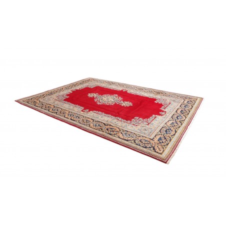 Tappeto Kerman Persia beige rosso 237x332