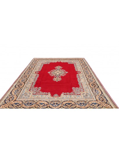 Tappeto Kerman Persia beige rosso 237x332