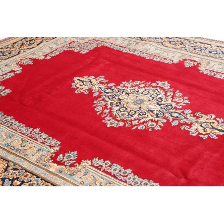 Tappeto Kerman Persia beige rosso 237x332
