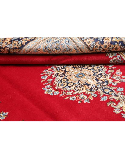 Tappeto Kerman Persia beige rosso 237x332