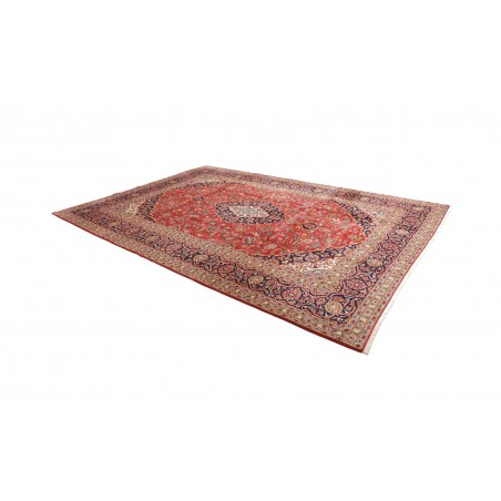 Tappeto Ardakan Persia marrone bianco 253x368