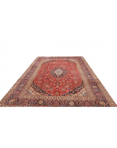 Tappeto Ardakan Persia marrone bianco 253x368