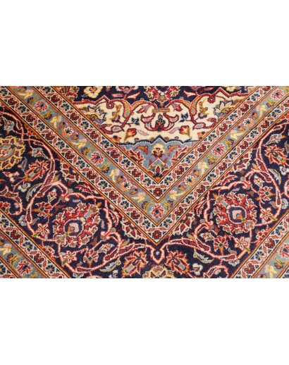 Tappeto Ardakan Persia marrone bianco 253x368