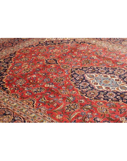 Tappeto Ardakan Persia marrone bianco 253x368