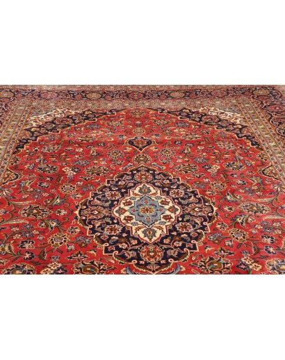 Tappeto Ardakan Persia marrone bianco 253x368