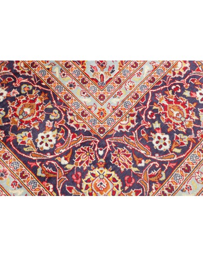 Tappeto Kashan Persia beige grigio 300x428