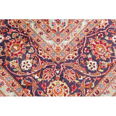 Tappeto Kashan Persia beige grigio 300x428