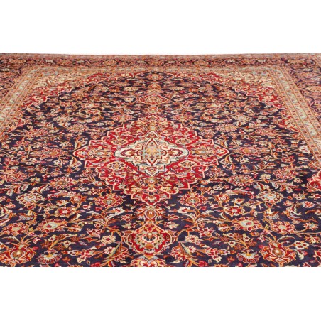 Tappeto Kashan Persia beige grigio 300x428