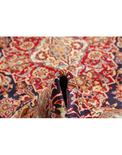 Tappeto Kashan Persia beige grigio 300x428