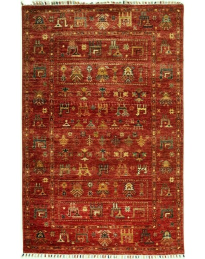 Tappeto Rubin Pakistan marrone arancione 100x152
