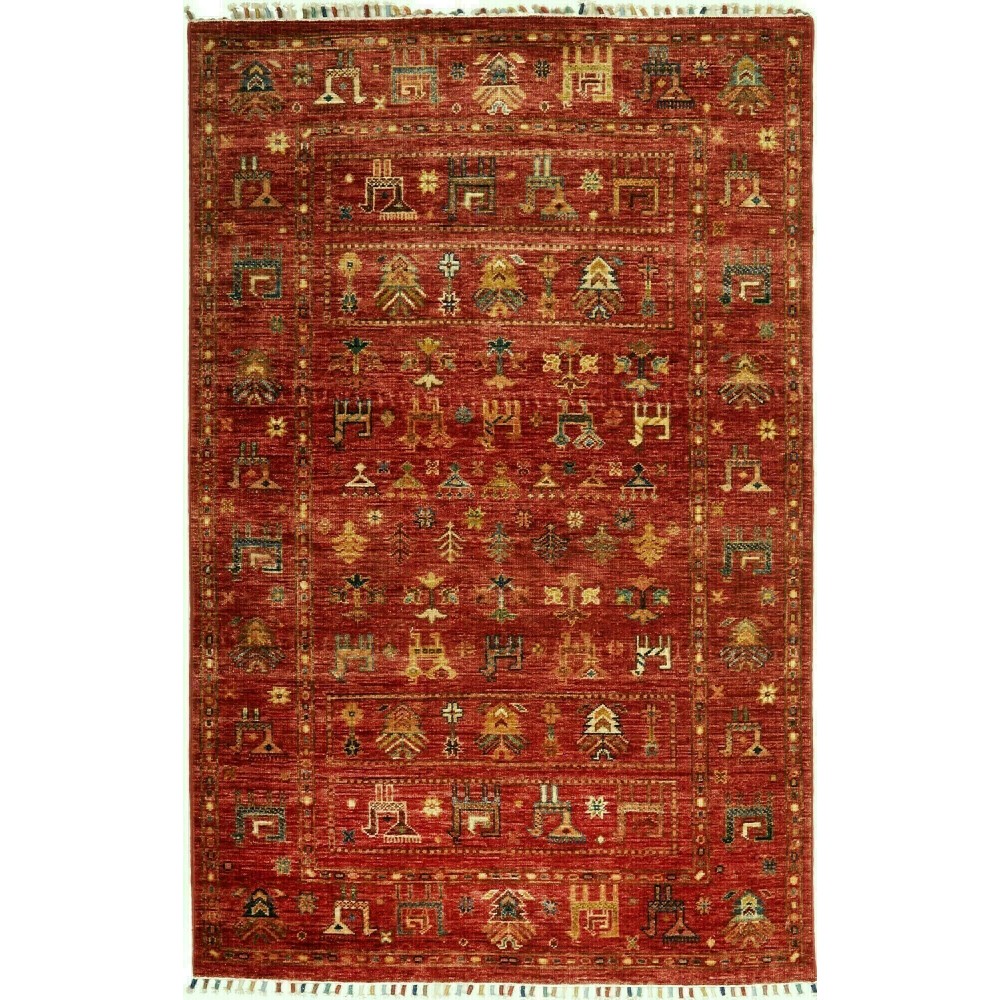 Tappeto Rubin Pakistan marrone arancione 100x152