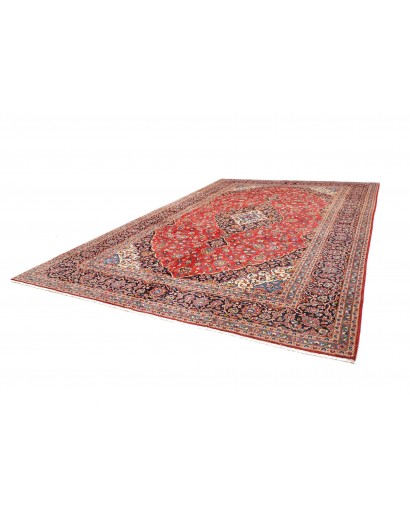 Tappeto Ardakan Persia rosso grigio 303x448