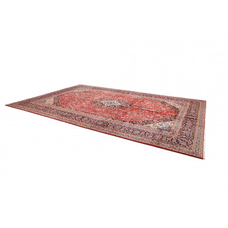 Tappeto Ardakan Persia rosso grigio 303x448