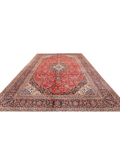 Tappeto Ardakan Persia rosso grigio 303x448