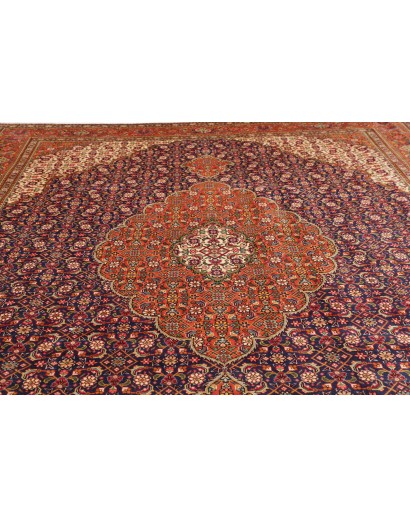 Tappeto Tabriz Persia marrone blu 300x390