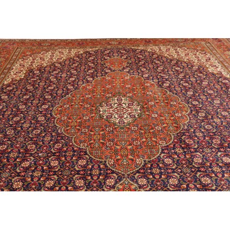 Tappeto Tabriz Persia marrone blu 300x390