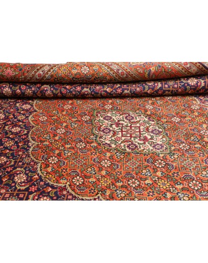 Tappeto Tabriz Persia marrone blu 300x390