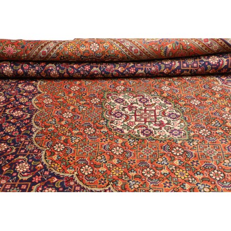Tappeto Tabriz Persia marrone blu 300x390