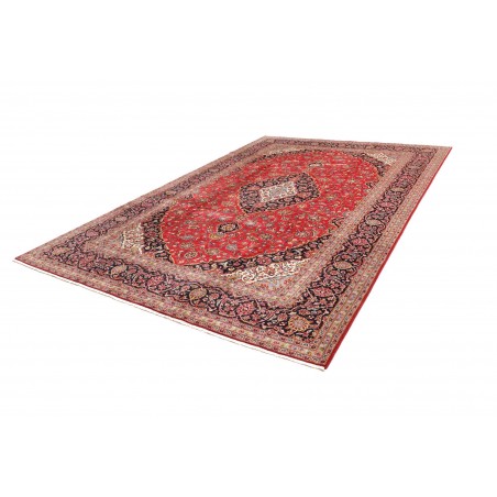 Tappeto Ardakan Persia rosso grigio 246x353