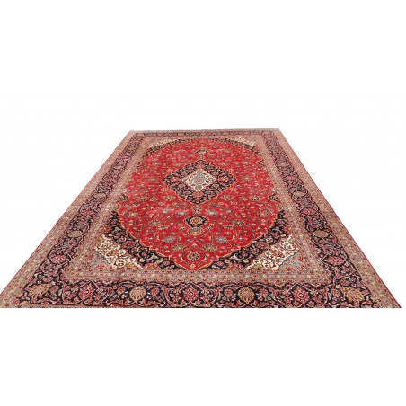 Tappeto Ardakan Persia rosso grigio 246x353
