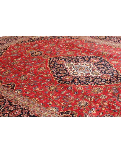 Tappeto Ardakan Persia rosso grigio 246x353