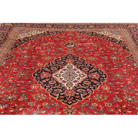 Tappeto Ardakan Persia rosso grigio 246x353