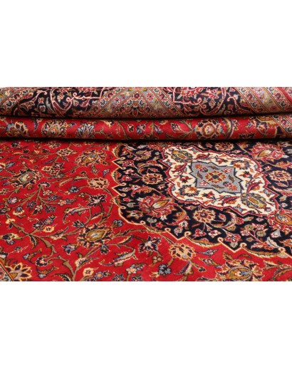 Tappeto Ardakan Persia rosso grigio 246x353