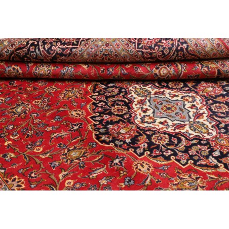 Tappeto Ardakan Persia rosso grigio 246x353