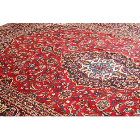 Tappeto Ardakan Persia marrone giallo 243x348