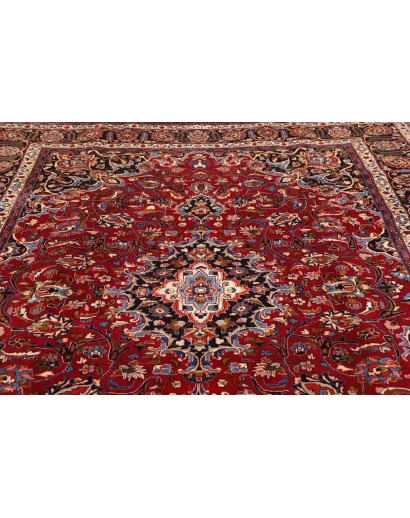 Tappeto Mashad Persia marrone beige 243x340