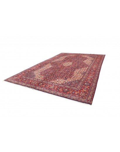 Tappeto Sarough Persia azzurro arancione 287x422