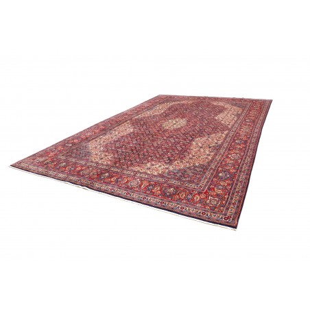 Tappeto Sarough Persia azzurro arancione 287x422