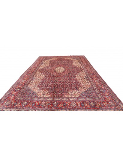 Tappeto Sarough Persia azzurro arancione 287x422